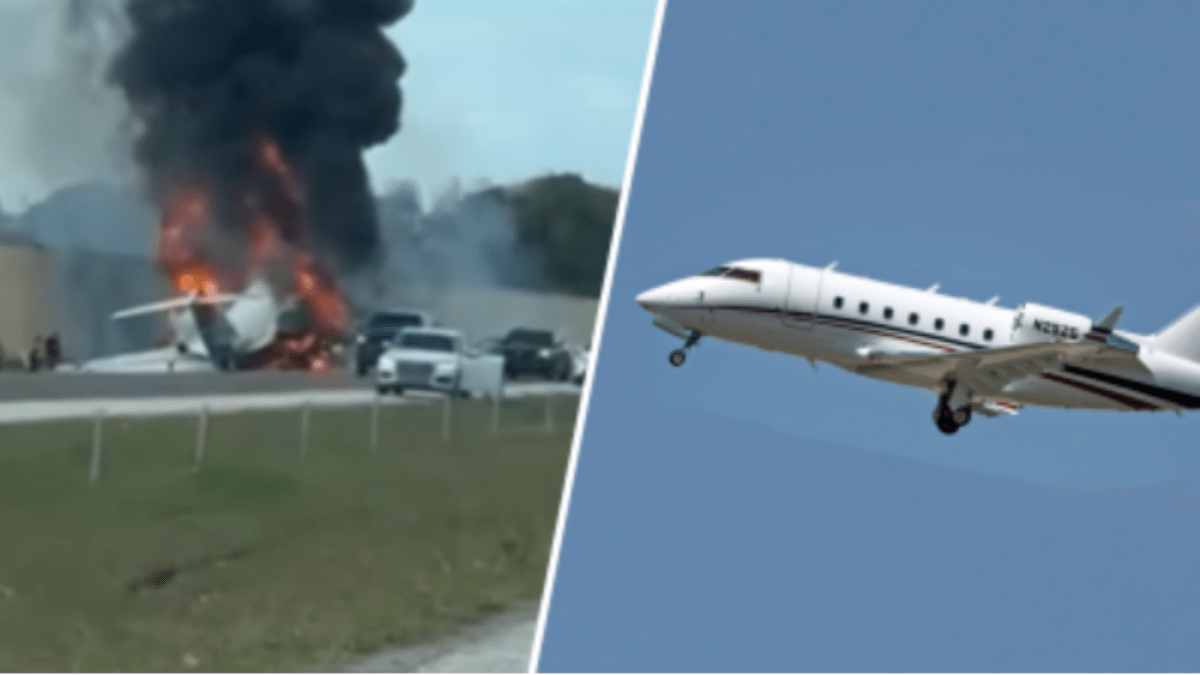 Jet crash near Naples