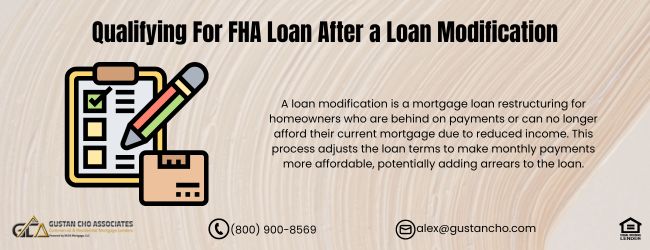 FHA Loan After a Loan Modification