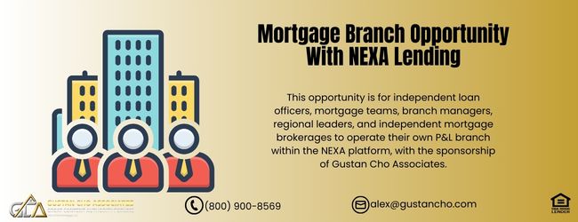 Mortgage Branch Opportunity
